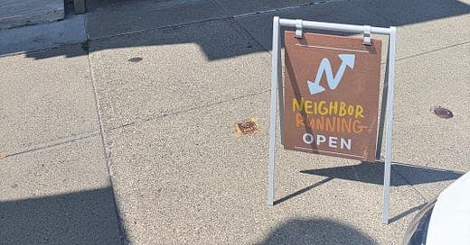 Neighbor Running blog post cover